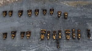 AP PHOTOS: Aerial views of a controversial copper mine