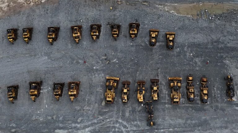 AP PHOTOS: Aerial views of a controversial copper mine