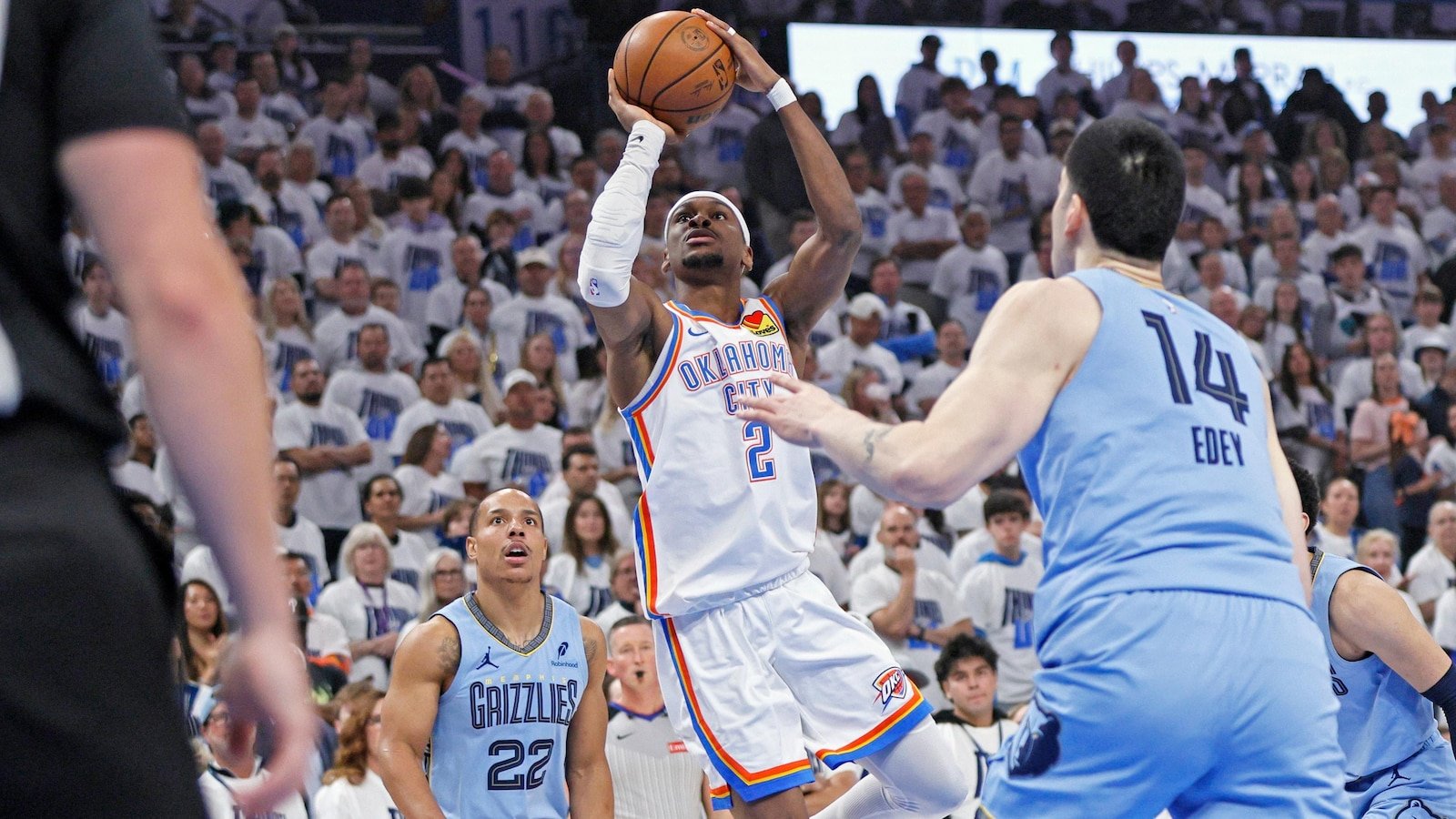 Thunder open 35-point 1st-half lead over Grizzlies, biggest in any Game 1 of NBA's play-by-play era