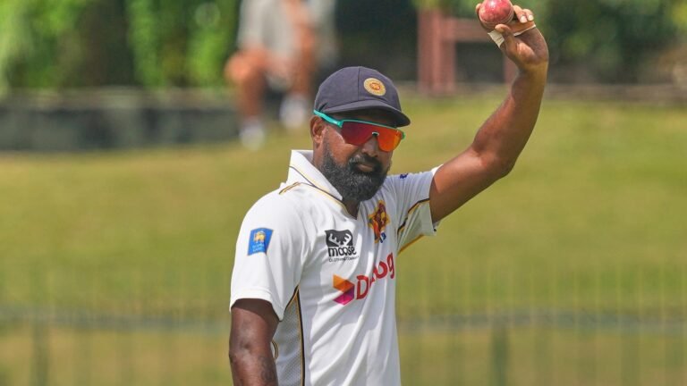 Jayasuriya takes 5 wickets as Sri Lanka crushes Bangladesh by an innings and 78 runs in 2nd test